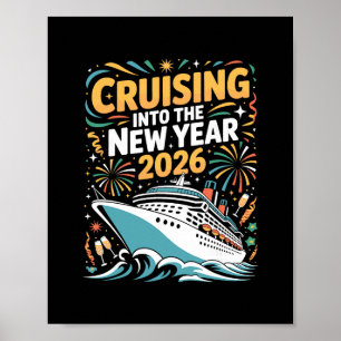 Cruising Into The New Years Eve 2026 Party Favors Poster
