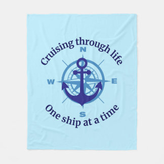 Cruising Life Fleece Blanket