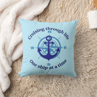 Cruising Life Throw Pillow
