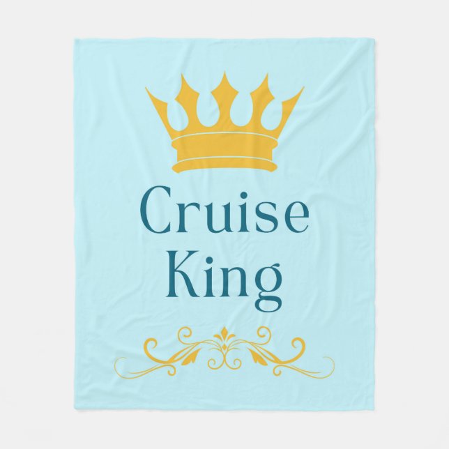 Cruising Lover Fleece Blanket (Front)