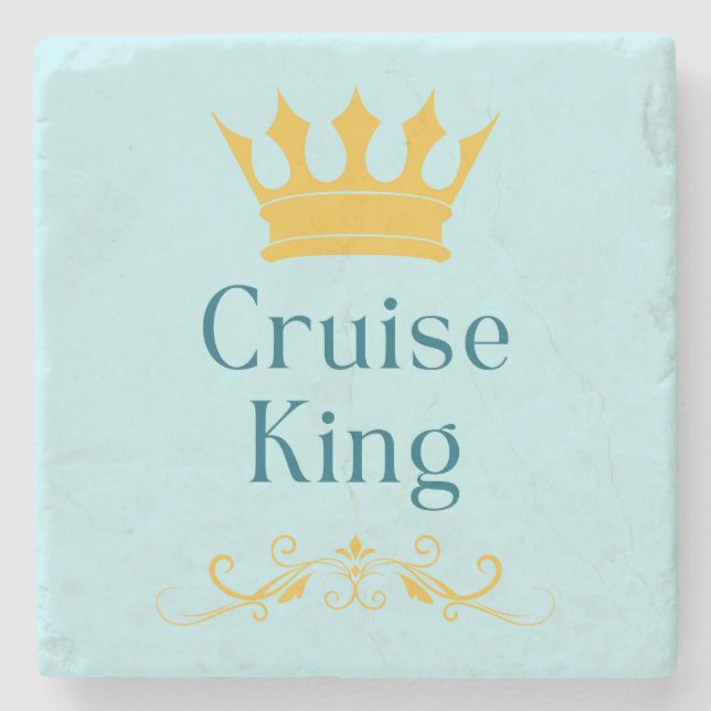Cruising Lover Stone Coaster (Front)