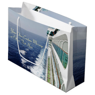 Cruising on Balcony Row Large Gift Bag