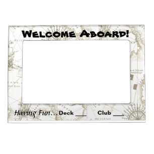 Cruising on Ship Door Decors Magnetic Frame