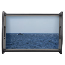 Cruising on the Lake Serving Tray