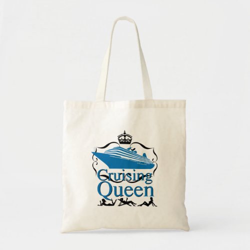 Cruising Queen Funny Cruise Ship Holiday Gifts Tote Bag