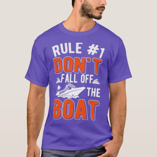 Cruising Rules Boat Funny Cruise Ship T_Shirt