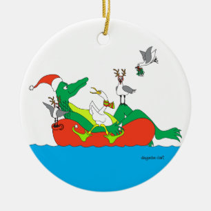 Cruising through the Season Ornament