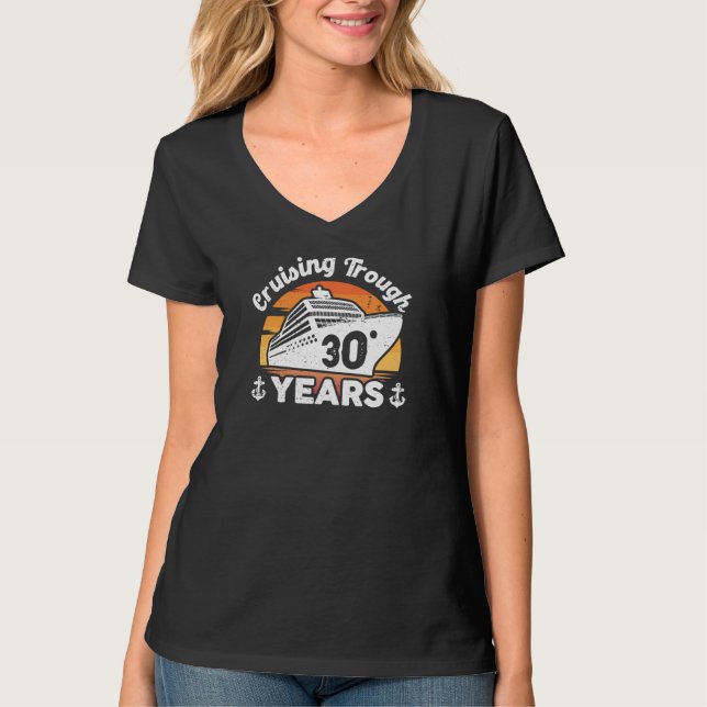 Cruising Trough 30 Years Anniversary T-Shirt (Front)