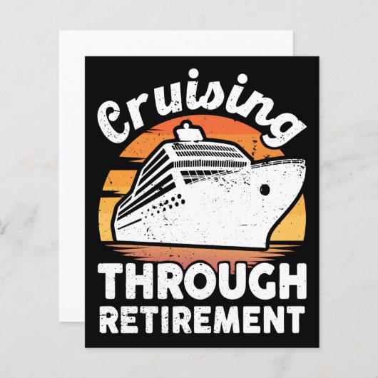 Cruising Trough Retirement (Front/Back)