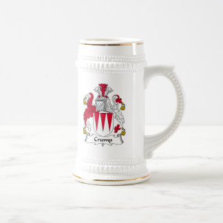 Crump Family Crest Beer Stein