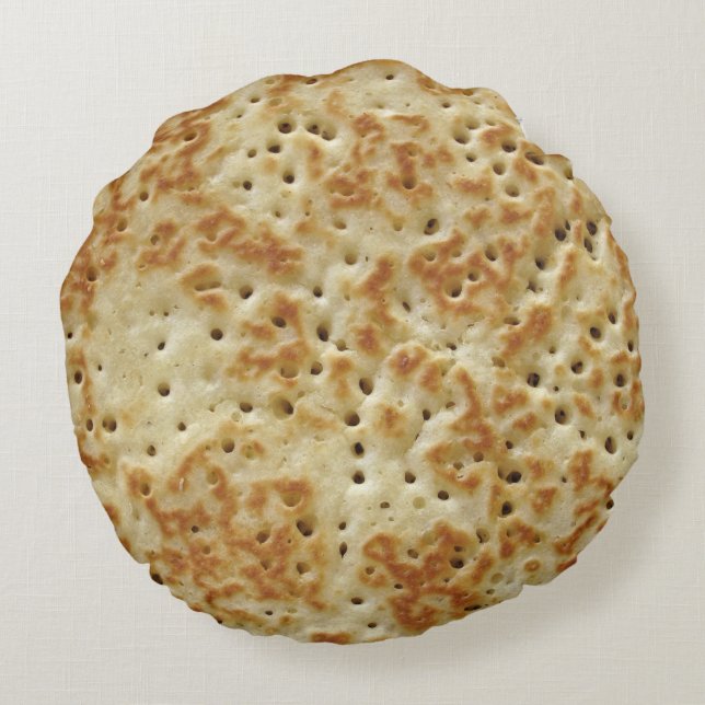 Crumpet Round Pillow (Back)