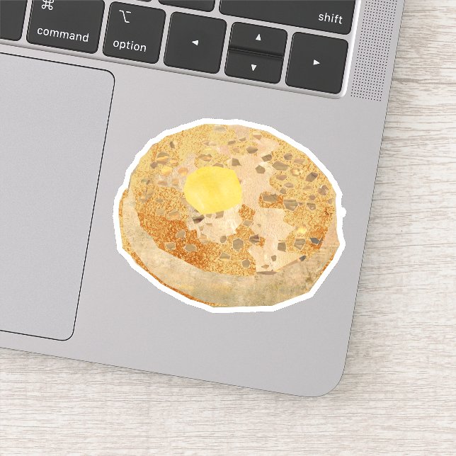 crumpet (single) sticker (Detail)