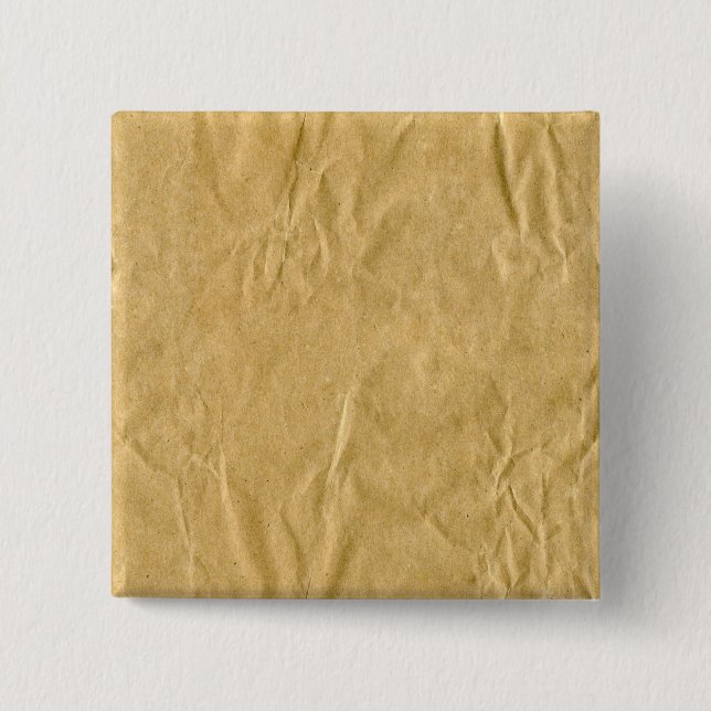 Crumpled Cardboard Texture Button (Front)
