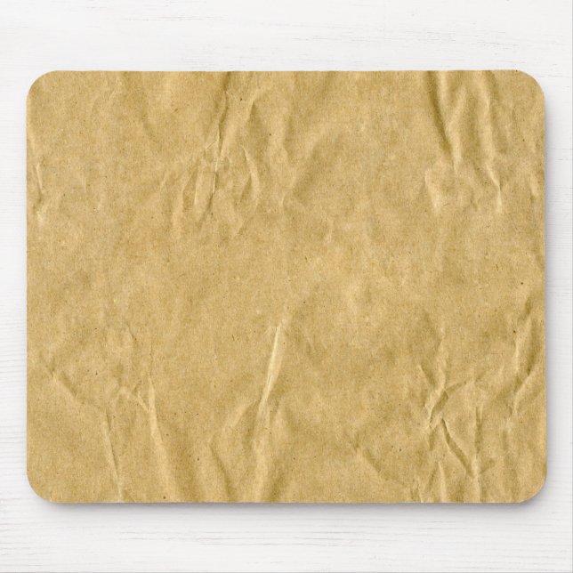 Crumpled Cardboard Texture Mouse Pad (Front)