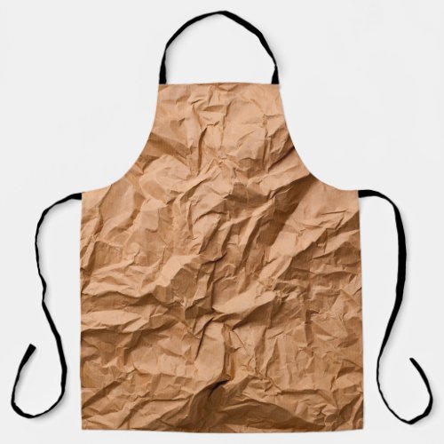 crumpled paper as backgroundabstract graphic deco apron