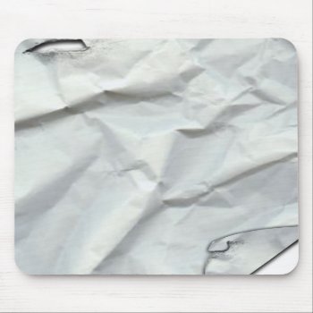 Crumpled Paper Mousepad by DesignsbyLisa at Zazzle