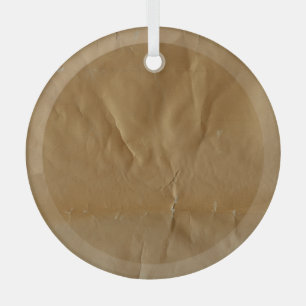 Crumpled red paper: grungy background. glass ornament