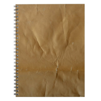 Crumpled red paper: grungy background. notebook