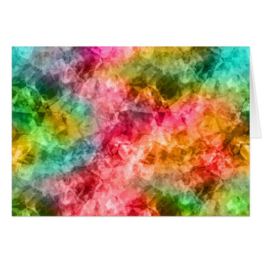 Crumpled Tropical Texture Cards (Front Horizontal)