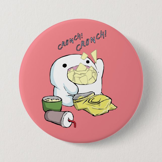 Crunch Crunch! Button (Front)