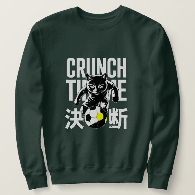 Crunch Time Bilingual For For Students & Professio Sweatshirt (Design Front)