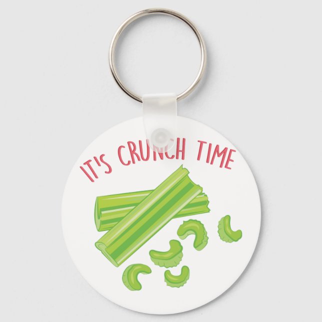 Crunch Time Keychain (Front)