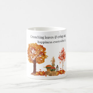 Crunching Leaves & Crisp Air Fall Mug – Autumn Mug