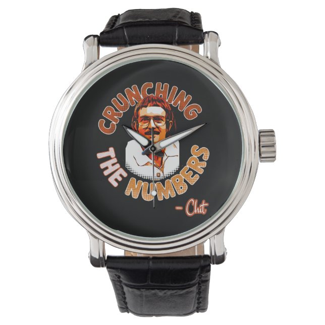 Crunching the numbers watch (Front)