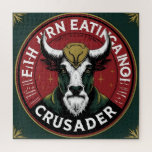 Crusader Bull Warrior Puzzle