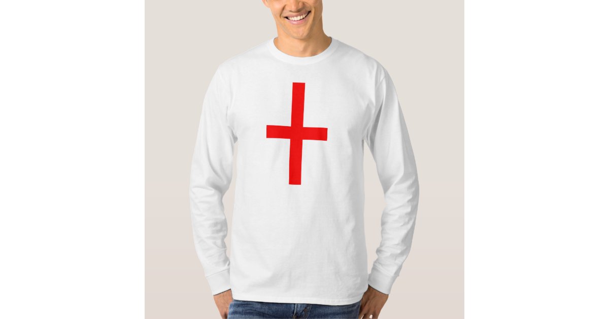 Crusader Cross Long Sleeve Shirt | Zazzle