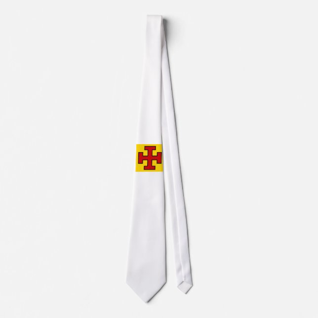 Crusader Cross Neck Tie (Front)