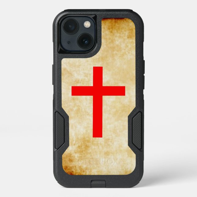 CRUSADER CROSS OTTERBOX iPhone CASE (Back)