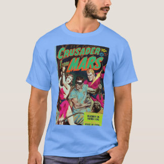 Crusader from mars comic book cover vintage aesthe T-Shirt