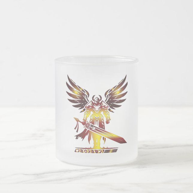 Crusader Glass Mug (Center)
