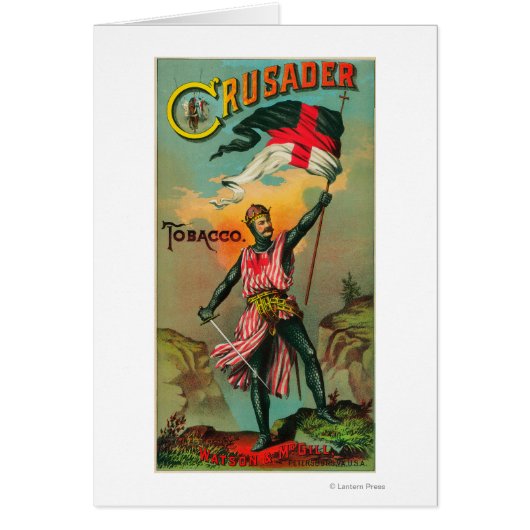 Crusader Tobacco LabelPetersburg, VA (Front)