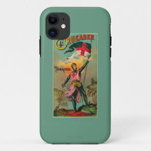 Crusader Tobacco LabelPetersburg, VA iPhone 11 Case