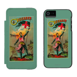 Crusader Tobacco LabelPetersburg, VA iPhone SE/5/5s Wallet Case