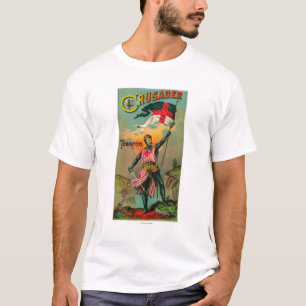 Crusader Tobacco LabelPetersburg, VA T-Shirt