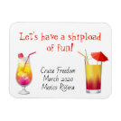 Cruse Door Stateroom Magnet Drinks Cocktails Cruse Door Stateroom Magnet Drinks Cocktails