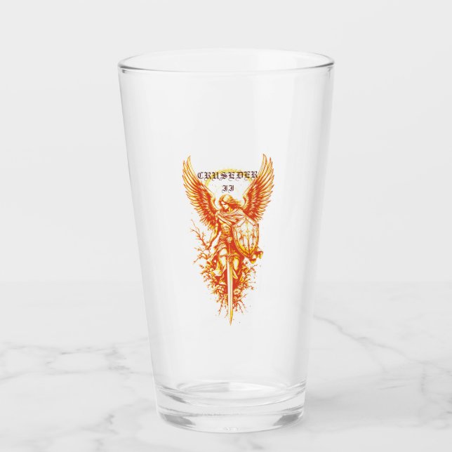 Cruseder2 Drinkware Glass (Front)
