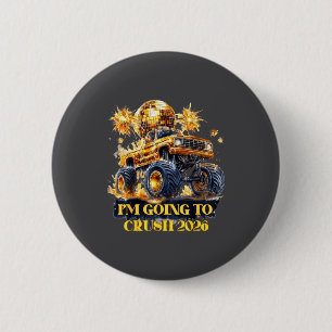 Crush 2026 Monster Truck New Year Party Countdown Button
