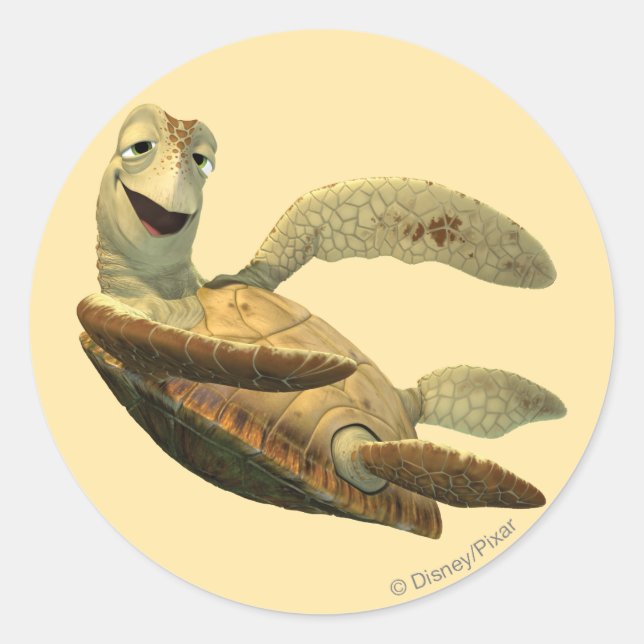 Crush 2 classic round sticker (Front)