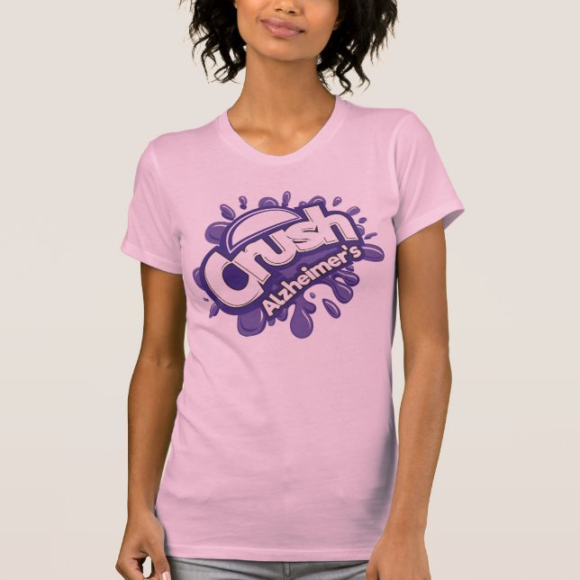 Crush Alzheimer's T-Shirt (Front)