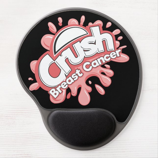 Crush Breast Cancer Gel Mouse Pad (Front)