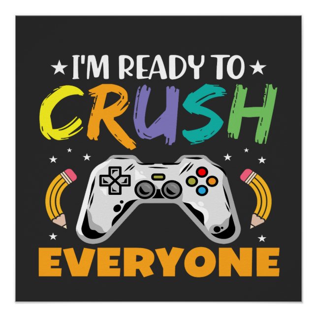 CRUSH EVERYONE POSTER (Front)