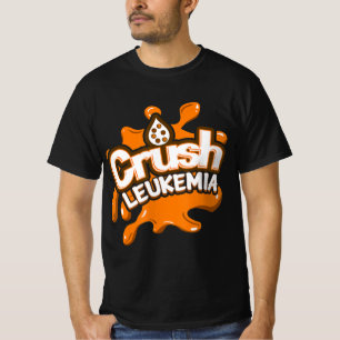 Crush Leukemia Awareness Cure Blood Cancer Fighter T-Shirt