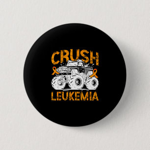 Crush leukemia awareness month leukemia warrior button