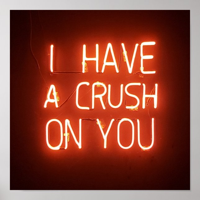 Crush on you poster (Front)