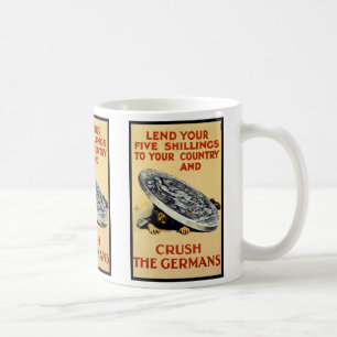 Crush The Germans Coffee Mug