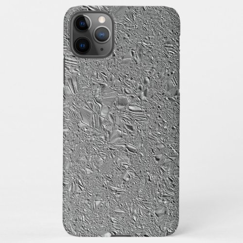 Crushed Aluminum Foil iPhone Case